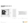 be quiet Shadow Base 800 FX valkoinen Midi Tower