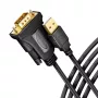 Axagon ADS-1PQN USB-A 2.0 - sarja RS-232 DB9-M FTDI-sovitinkaapeli