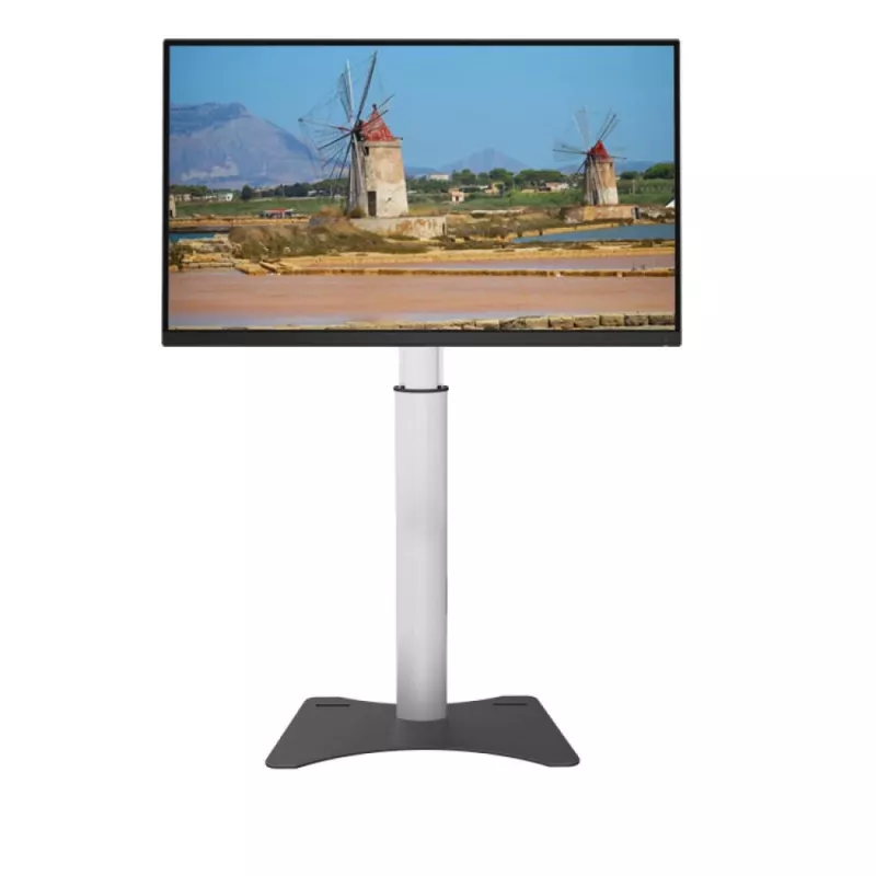Techly ICA-TR39 lattiatelineen TV:lle, 32–70 tuumaa, 40 kg, VESA 800x400, musta/hopea