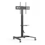 Techly ICA-TR228 multimediavaunu/teline musta Flat panel