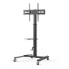 Techly ICA-TR228 multimediavaunu/teline musta Flat panel