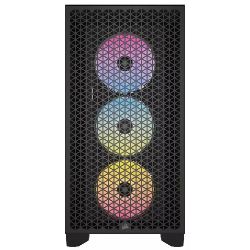 CORSAIR Mid-tower PC-kotelo - 3000d RGB Airflow - musta