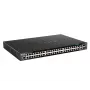 D-Link DGS-1520-52MP Managed L3 Gigabit Ethernet (10/100/1000) Power over Ethernet (PoE) 1U musta