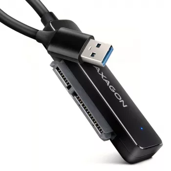 Axagon ADSA-FP2A liitäntäkortti USB 3.2 Gen 1 SATA uros musta