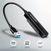 Axagon ADSA-FP2A liitäntäkortti USB 3.2 Gen 1 SATA uros musta