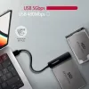 Axagon ADSA-FP2A liitäntäkortti USB 3.2 Gen 1 SATA uros musta