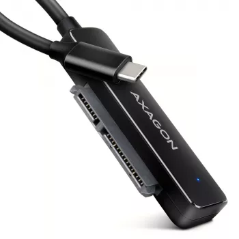 Axagon ADSA-FP2C USB-C 5Gbps - SATA 6G, 2.5 SSD/HDD SLIM sovitin - sovitin - digitaaliset/dataliitäntäkortit/sovittimet