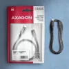 Axagon BUCM32-CF15AB SPEED+ USB-C USB 20Gbps jatkokaapeli 1,5 m