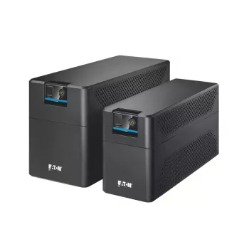 UPS-torni Eaton 5E Gen2 550 Line-Interactive 0,55 kVA (300 W), 4× C13-lähtöä, musta
