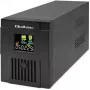 Keskeytymätön virransyöttö QOLTEC 53770, Line-Interactive UPS 1,5 kVA (900 W), 2 C13-lähtöä, AVR, LCD, USB Type-B