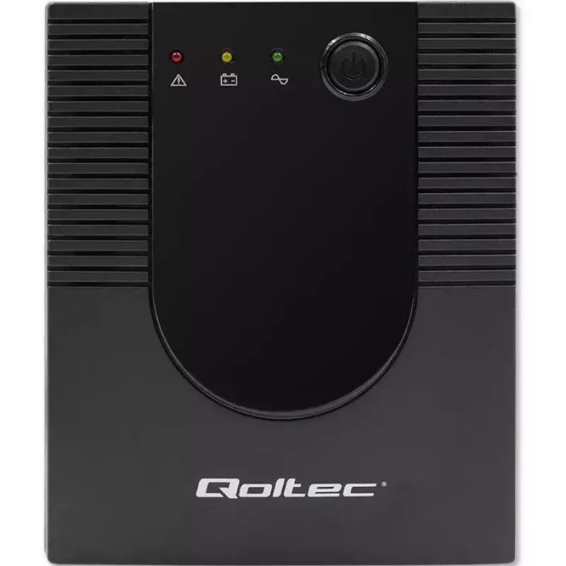 Qoltec 53777 UPS Line-Interactive 2 kVA 1200 W 4 AC-pistorasiaa