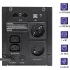 Qoltec 53777 UPS Line-Interactive 2 kVA 1200 W 4 AC-pistorasiaa