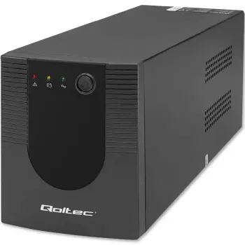 Qoltec 53777 UPS Line-Interactive 2 kVA 1200 W 4 AC-pistorasiaa