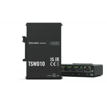 TELTONIKA TSW010 hallitsematon 5-porttinen Ethernet-kytkin