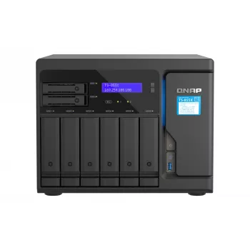 QNAP TS-855X SAN-tornikotelo Intel Atom® C5125 8 GB DDR4 0 TB QNAP QTS musta
