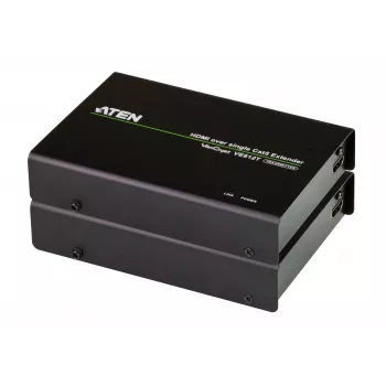 ATEN HDMI-jatko 1 CAT5e/6-kaapelilla (100 m), 4Kx2K, 3-kertainen ketjutus / HDBaseT