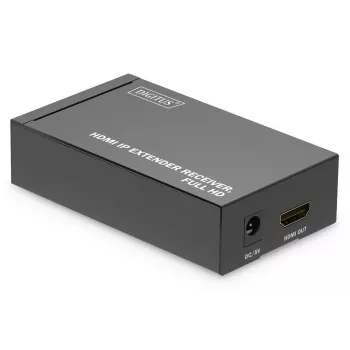 DIGITUS HDMI-IP-videopidennin. Vastaanotinyksikkö DS-55517:lle