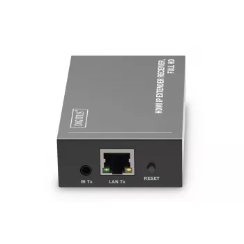 DIGITUS HDMI-IP-videopidennin. Vastaanotinyksikkö DS-55517:lle