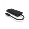 ICY BOX IB-HUB1429-CPD USB 3.2 Gen 2 (3.1 Gen 2) Type-C 10000 Mbit/s musta