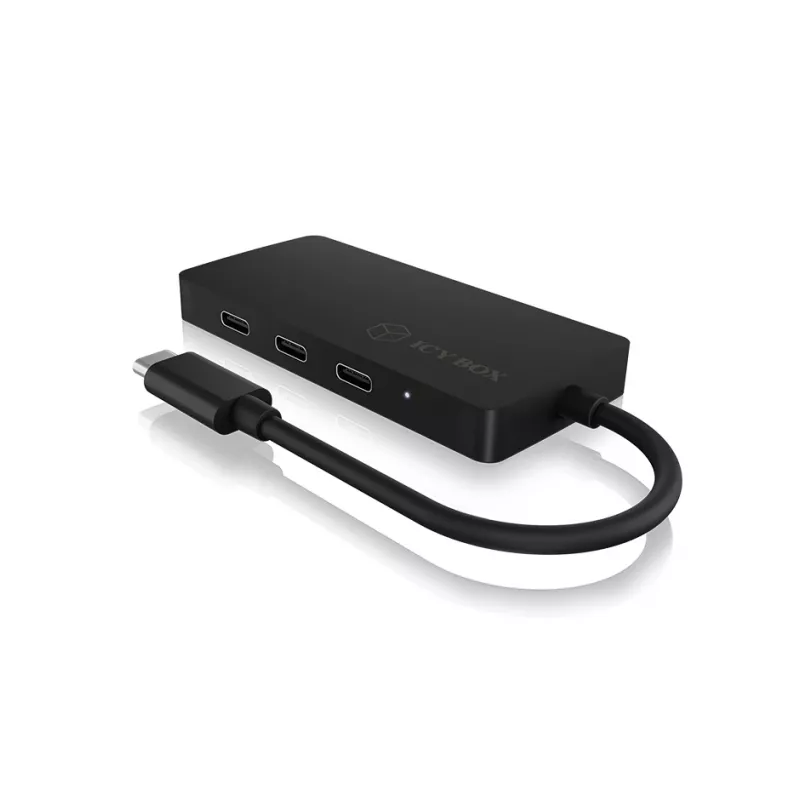 ICY BOX IB-HUB1429-CPD USB 3.2 Gen 2 (3.1 Gen 2) Type-C 10000 Mbit/s musta