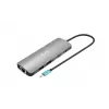 i-tec USB-C Metal Nano 2x Display -telakointiasema + Power Delivery 100 W
