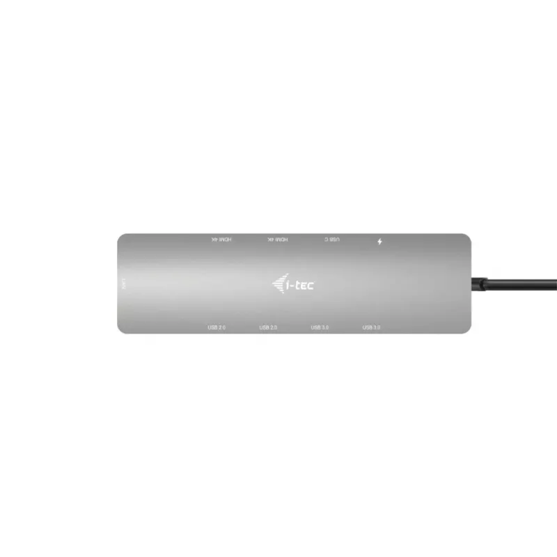 i-tec USB-C Metal Nano 2x Display -telakointiasema + Power Delivery 100 W
