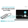 i-tec USB-C Metal Nano 2x Display -telakointiasema + Power Delivery 100 W