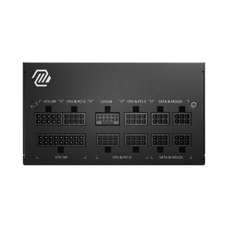 MSI MAG A750GL PCIE5 virtalähde 750 W 20+4 pin ATX ATX musta