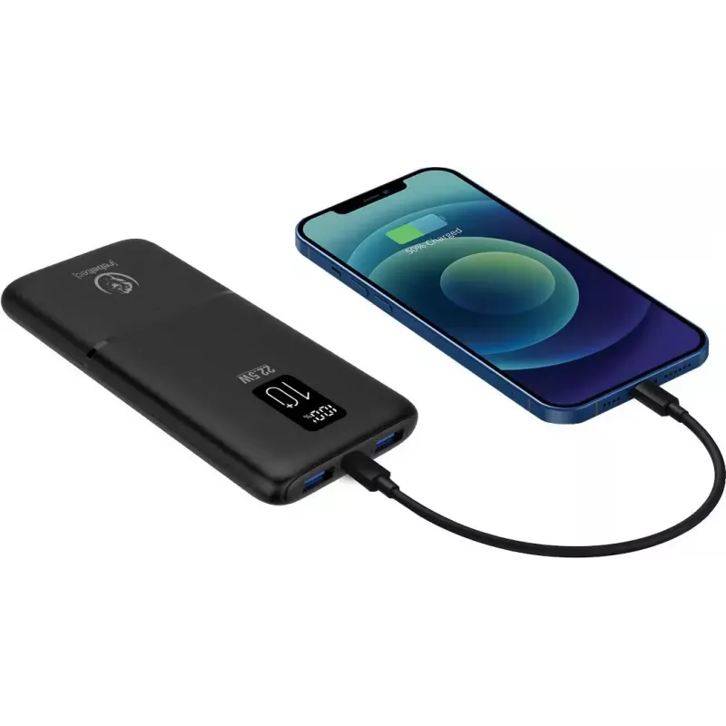 Kannettava varavirtalähde P10 LCDPD 10 000 mAh