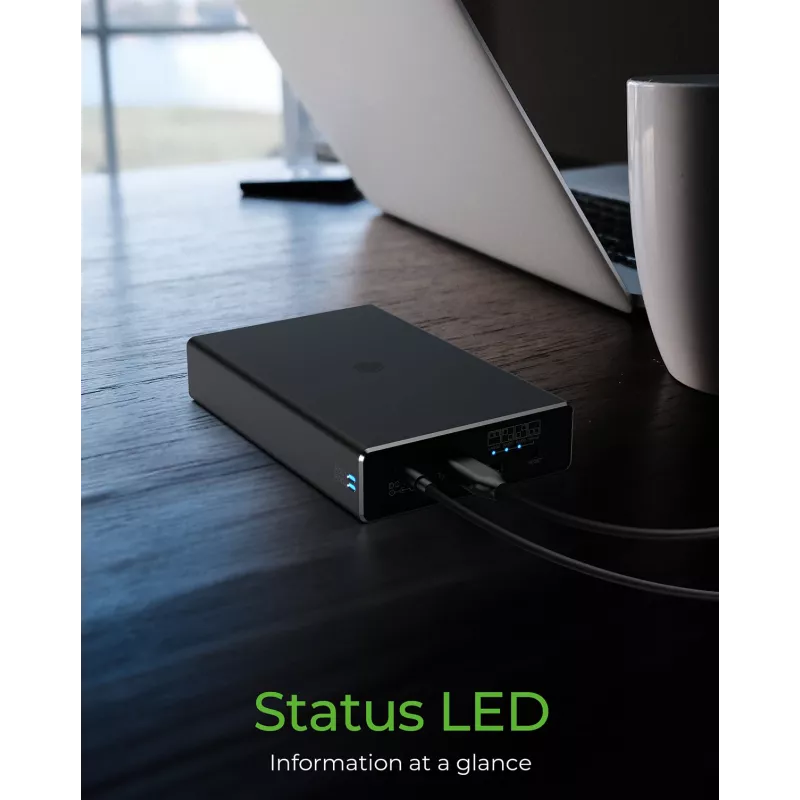 ICY BOX RAID-kotelo 2x HDD/SSD USB 3.2 Gen 2 Type-C® / Type-A liitäntä
