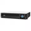 APC Smart-UPS C, Line-Interactive, 2000VA, rack-asennus 2U, 230V, 6x IEC C13-pistorasiaa, USB- ja sarjaviestintä, AVR, graafinen LCD