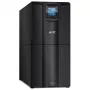 APC Smart-UPS C, Line Interactive, 3kVA, torni, 230V, 8x IEC C13+1x IEC C19 pistorasiaa, USB- ja sarjaviestintä, AVR, graafinen LCD