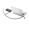 Kensington Universal 3-in-1 Keyed Cable Lock Twin Lockheads -lukoilla