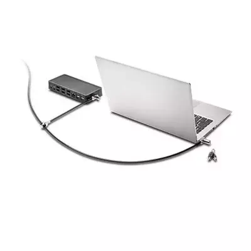 Kensington Universal 3-in-1 Keyed Cable Lock Twin Lockheads -lukoilla
