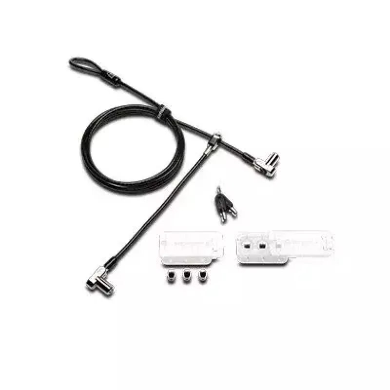 Kensington Universal 3-in-1 Keyed Cable Lock Twin Lockheads -lukoilla