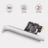 Sisäinen SATA-sovitin Axagon PCES-SJ2 PCIe 2 Gbit/s musta