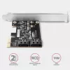 Sisäinen SATA-sovitin Axagon PCES-SJ2 PCIe 2 Gbit/s musta