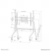 Neomounts FL50-525WH1 TV-teline 55-86 tuumaa - nopea asennus - TÜV