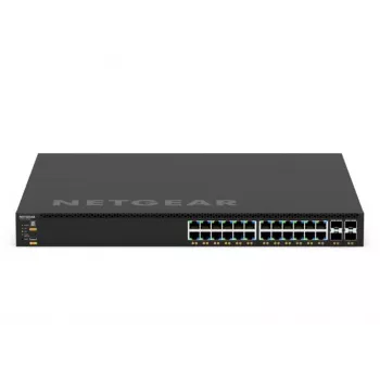 NETGEAR GSM4328-100AJS Managed L3 Gigabit Ethernet (10/100/1000) Power over Ethernet (PoE) 1U musta