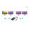 i-tec USB-C Dual 4K/60Hz (Single 8K/30Hz) HDMI videosovitin