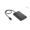 i-tec USB-C Dual 4K DisplayPort videosovitin