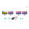 i-tec USB-C Dual 4K DisplayPort videosovitin