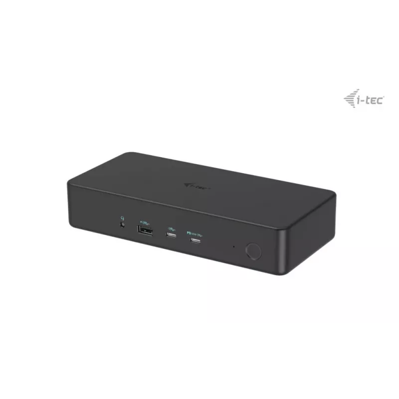 i-tec USB 3.0 / USB-C / Thunderbolt 3 Professional Dual 4K Display telakointiasema Generation 2 + Power Delivery 100W