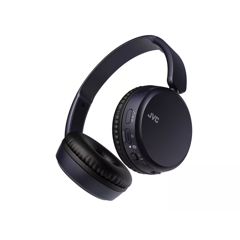 JVC HA-S36W-A-U langattomat kuulokkeet, Bluetooth, multipoint, 35 h toistoaika, sisäänrakennettu mikrofoni, USB-C, siniset