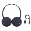 JVC HA-S36W-A-U langattomat kuulokkeet, Bluetooth, multipoint, 35 h toistoaika, sisäänrakennettu mikrofoni, USB-C, siniset