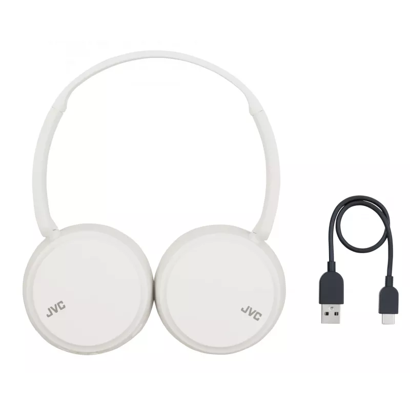 Kuulokkeet JVC Deep Bass Bluetooth On Ear valkoinen