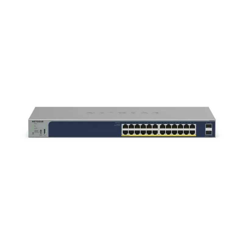 NETGEAR GS724TPv3 Managed L2 Gigabit Ethernet (10/100/1000) Power over Ethernet (PoE) harmaa