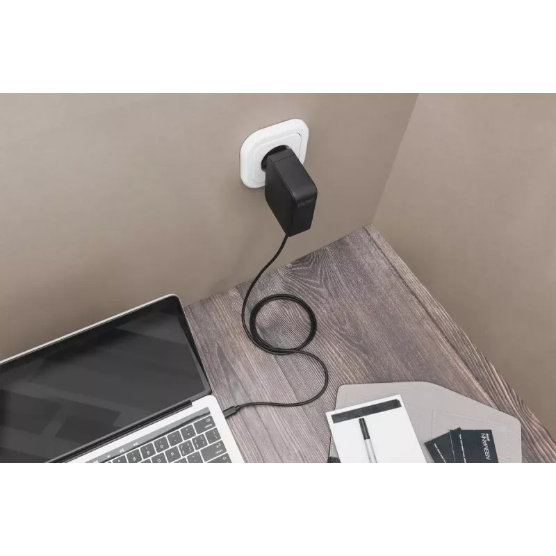DIGITUS kannettavan tietokoneen laturi USB-C-virtalähde 100W PD 3.0