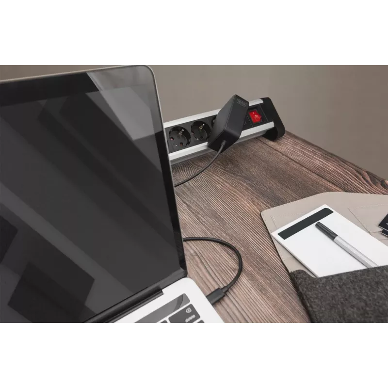 DIGITUS kannettavan tietokoneen laturi USB-C-virtalähde 100W PD 3.0