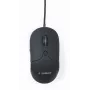 Gembird MUS-UL-02 valaistu USB-hiiri, 6 painiketta, musta